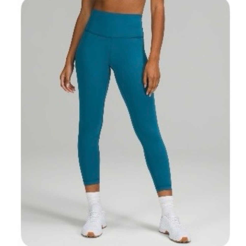 lululemon athletica - Wunder Train High-Rise Tight 25" - Size 20 - Blue